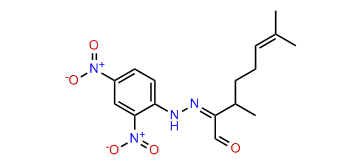 2,4-Dinitrophenylhydrazone citronellal